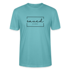 Saved by Grace Unisex T-Shirt - pastel turquoise