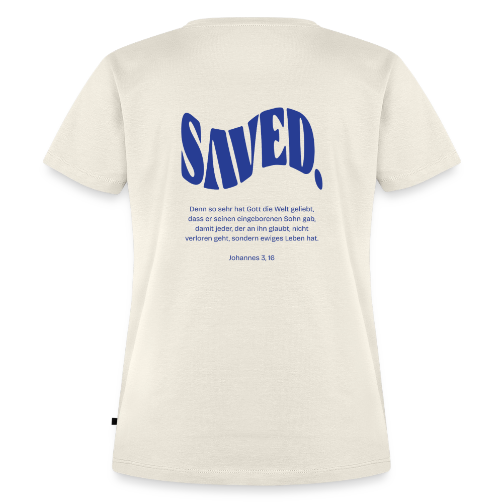 Saved Women’s Premium T-Shirt - off white