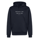 STRONG & COURAGEOUS Men’s Premium Hoodie - navy