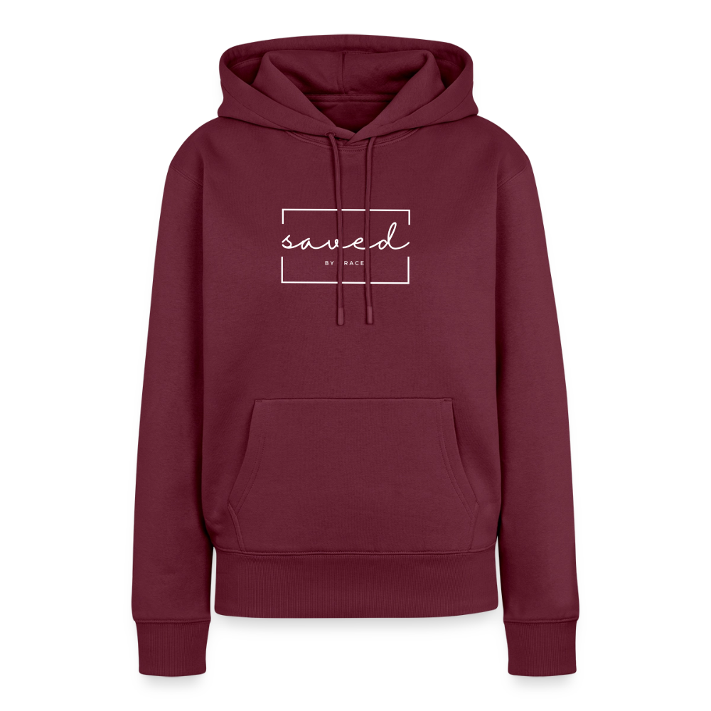 Saved Women’s Premium Hoodie - burgundy