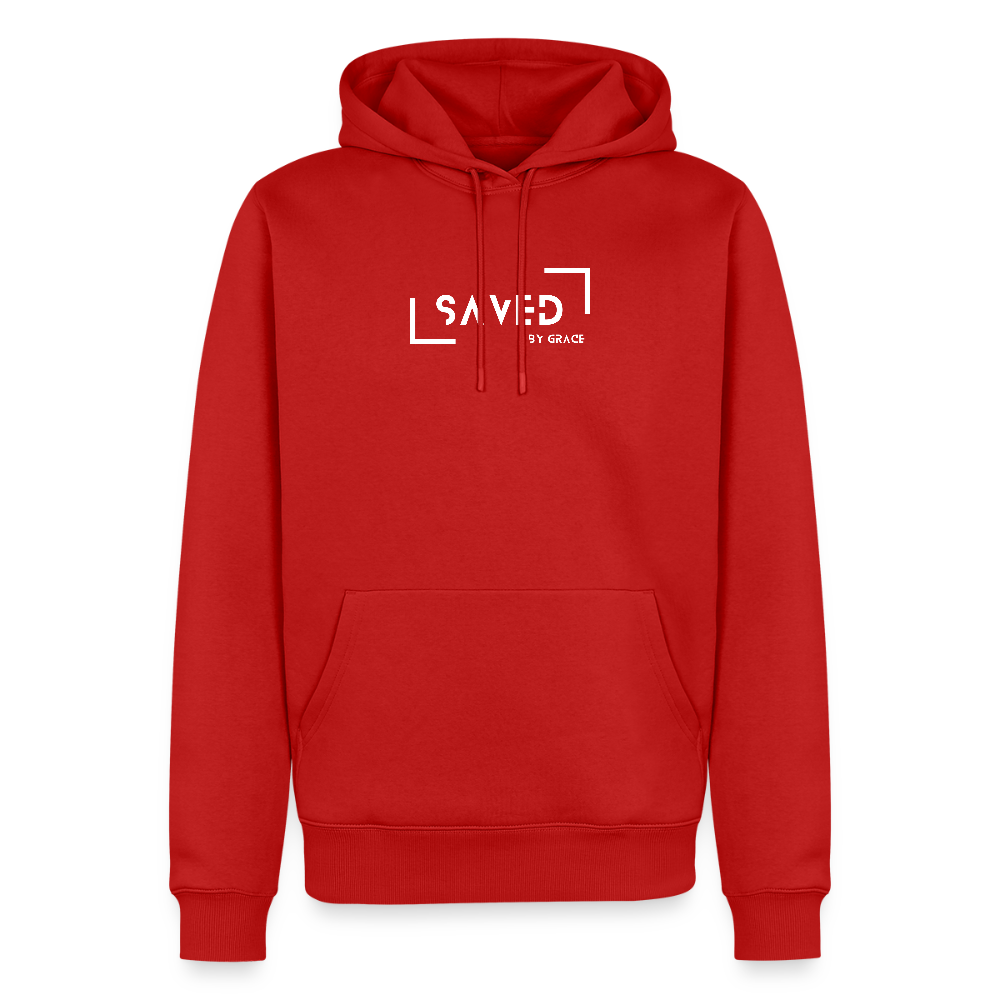 Saved Men’s Premium Hoodie - red