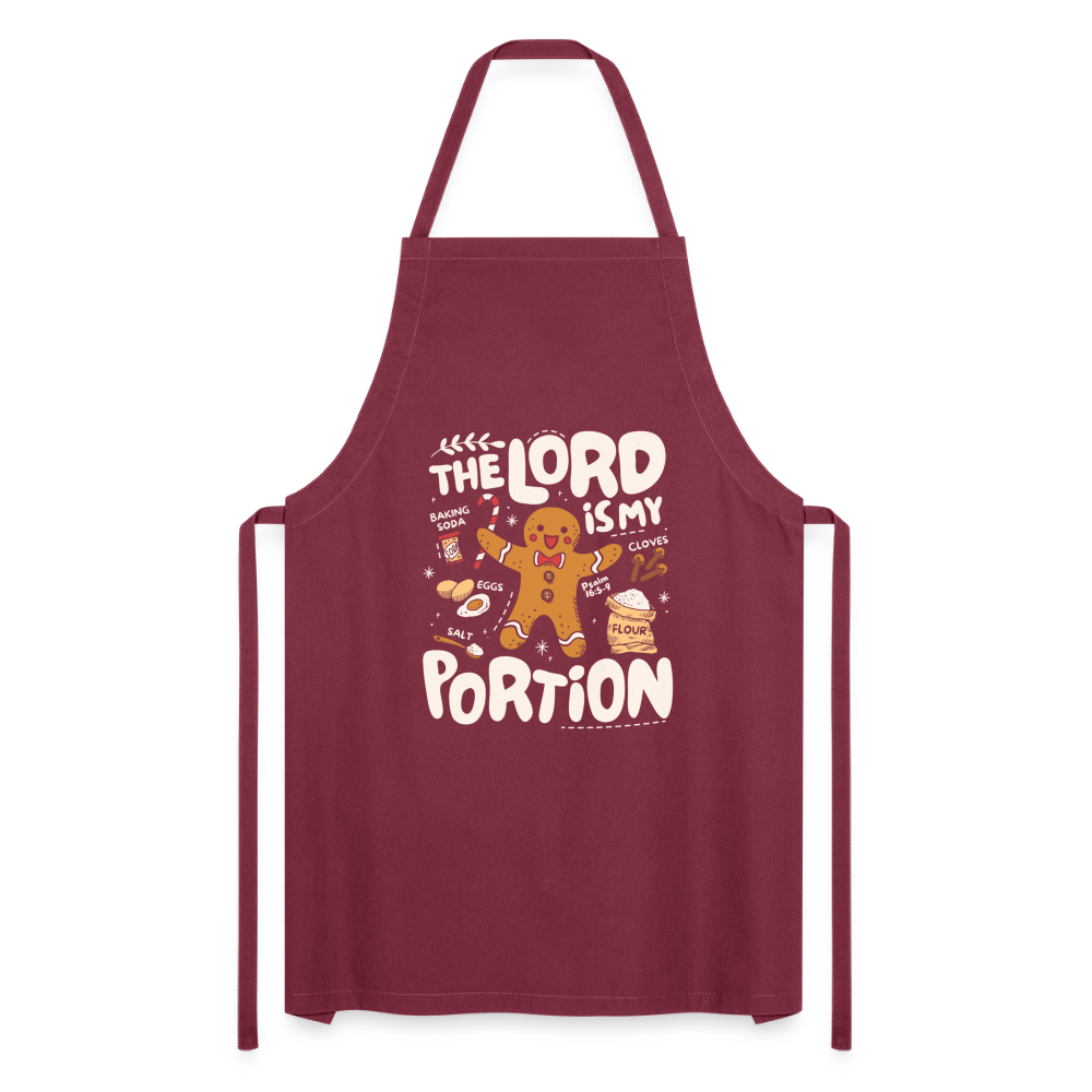 Christmas Cooking Apron - bordeaux