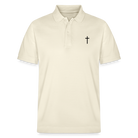 Cross Organic Unisex Polo Shirt - natural raw