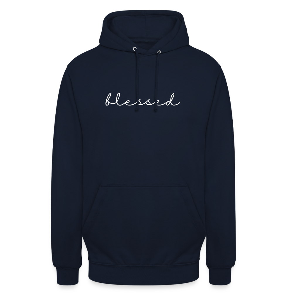 Blessed Unisex Hoodie - navy