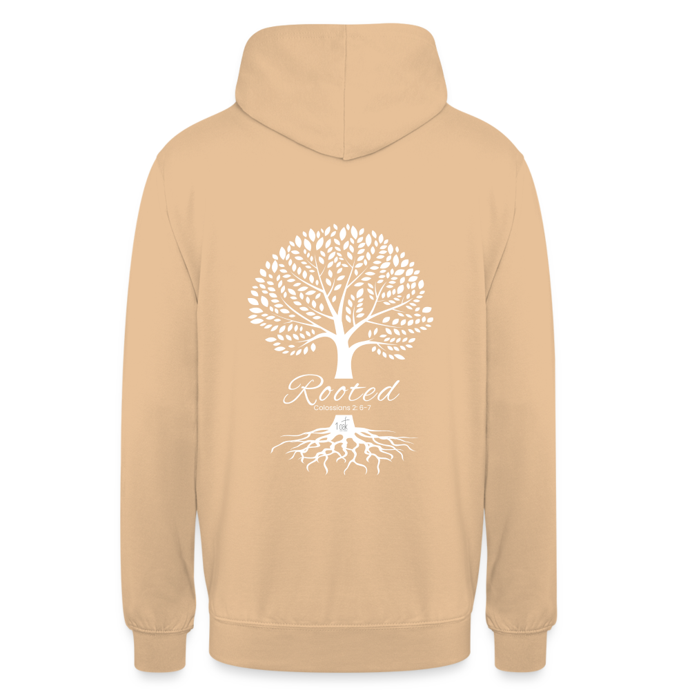 Rooted Unisex Hoodie - peach