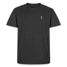 Cross Men’s Premium T-Shirt - heather anthracite