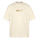 Yaweh Oversize Unisex Organic T-shirt - natural raw