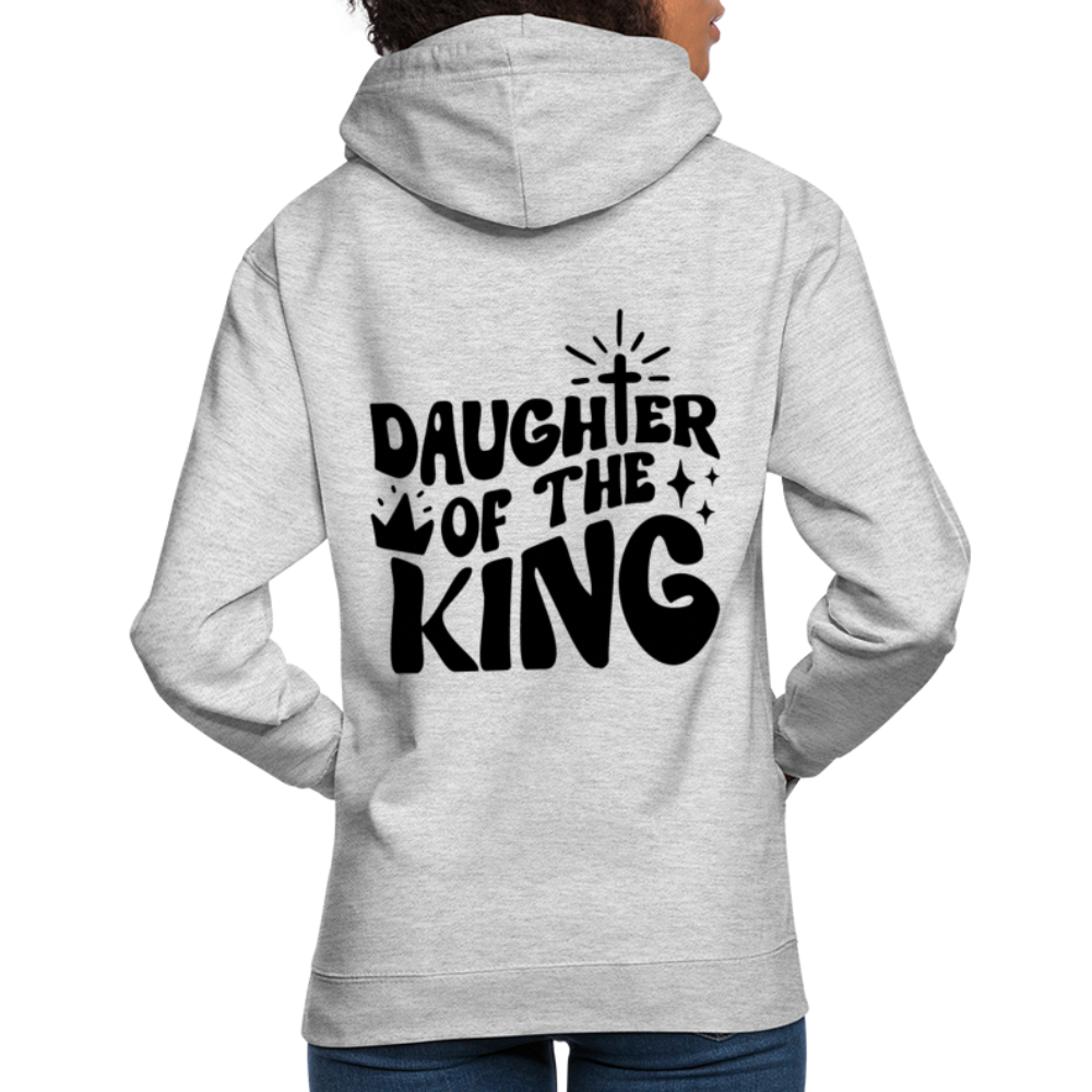 Daughter of the King Unisex Hoodie - light heather grey