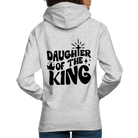 Daughter of the King Unisex Hoodie - light heather grey