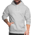 Saved by grace Unisex Hoodie - light heather grey