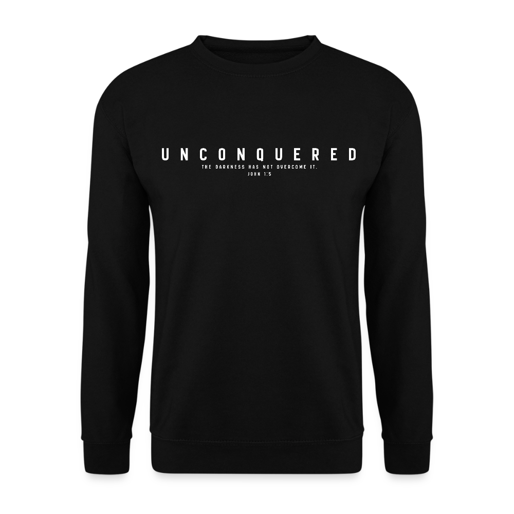 Unconquered Unisex Sweatshirt - black