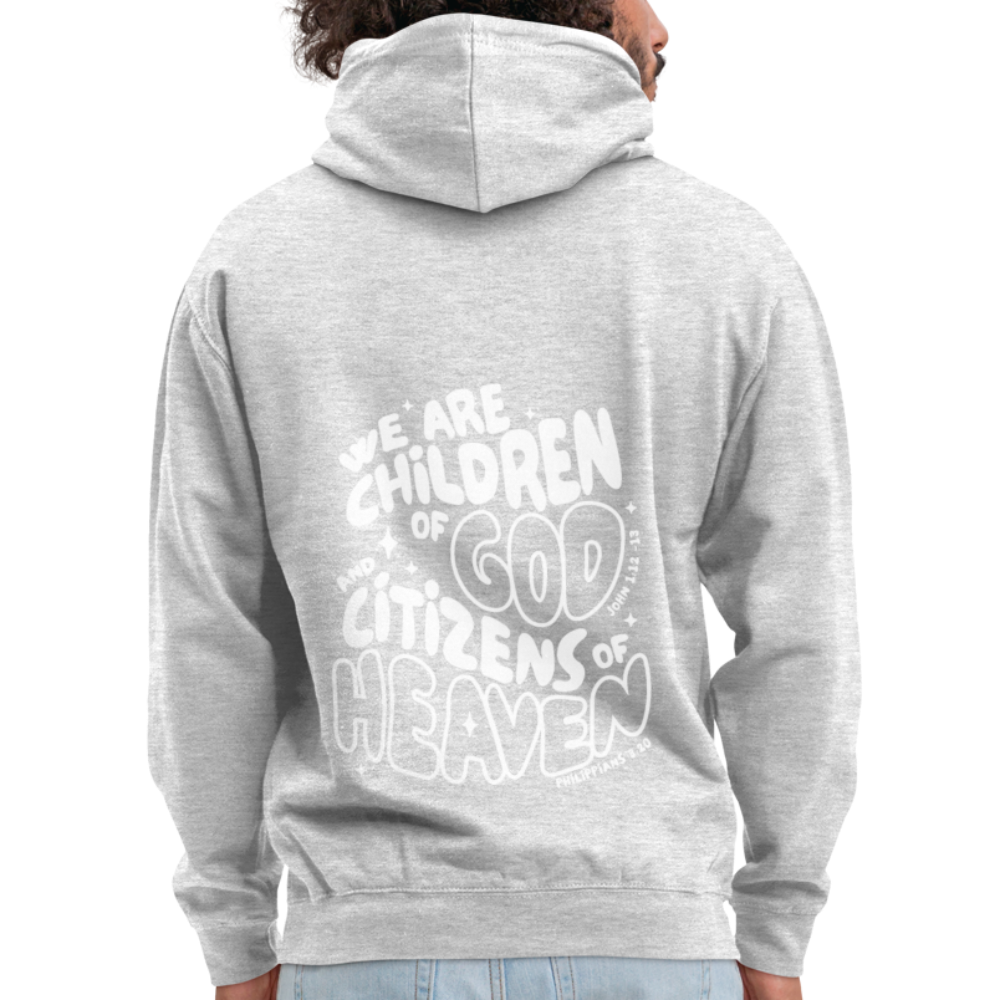 Children of God Unisex Hoodie - light heather grey