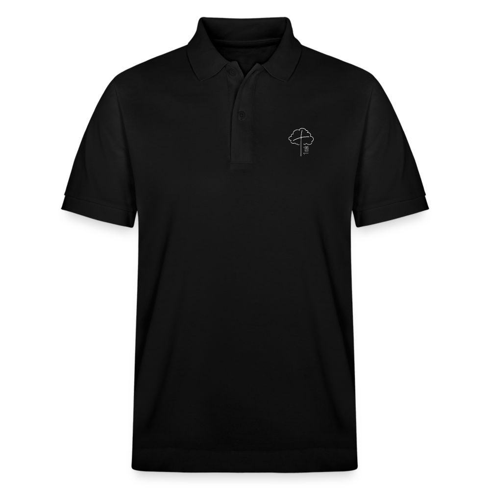 1 OAK Organic Unisex Polo Shirt 2.0 - black