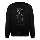 Joy to the world Unisex Organic Sweatshirt - black