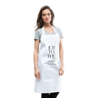 Joy to the World Cooking Apron - white