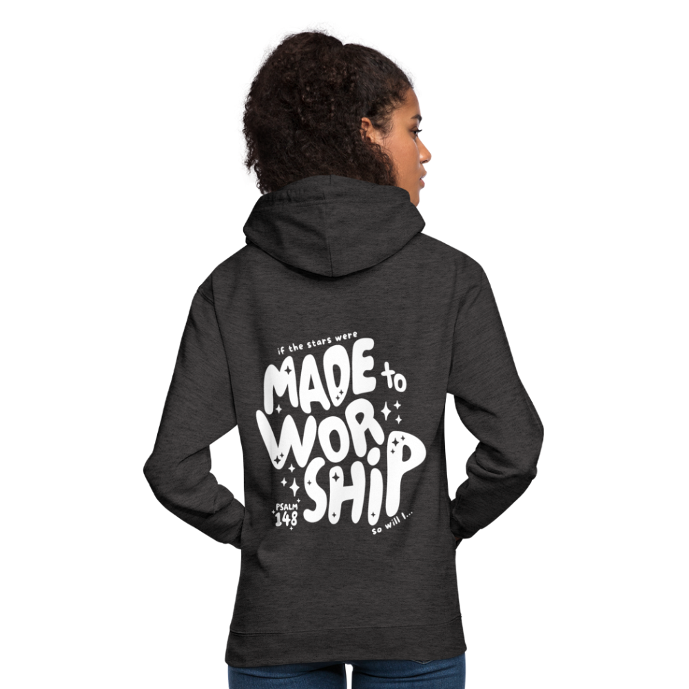 Made to Worship Unisex Hoodie - charcoal grey