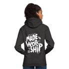 Made to Worship Unisex Hoodie - charcoal grey