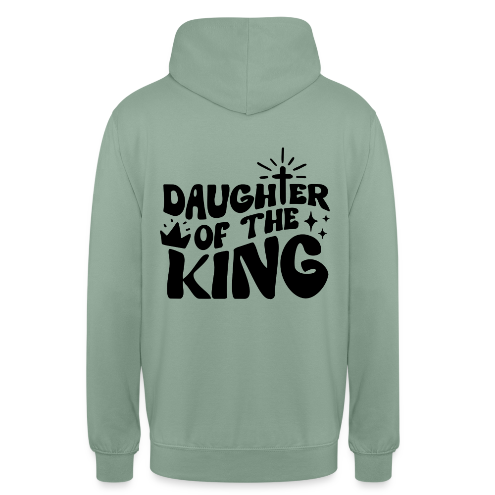 Daughter of the King Unisex Hoodie - steel green