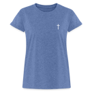 Cross Women’s Oversize T-Shirt - heather denim