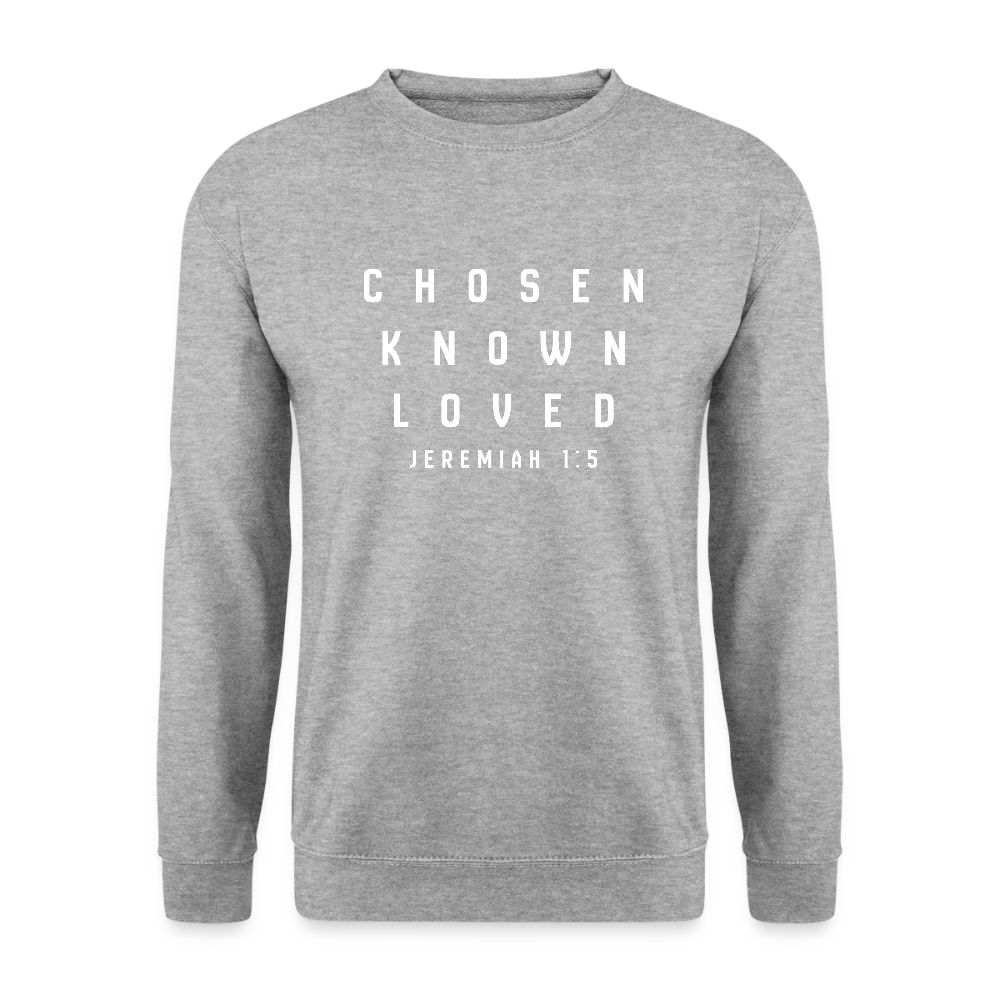 Chosen Unisex Sweatshirt - salt & pepper