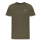 Cross Men’s Premium T-Shirt - khaki