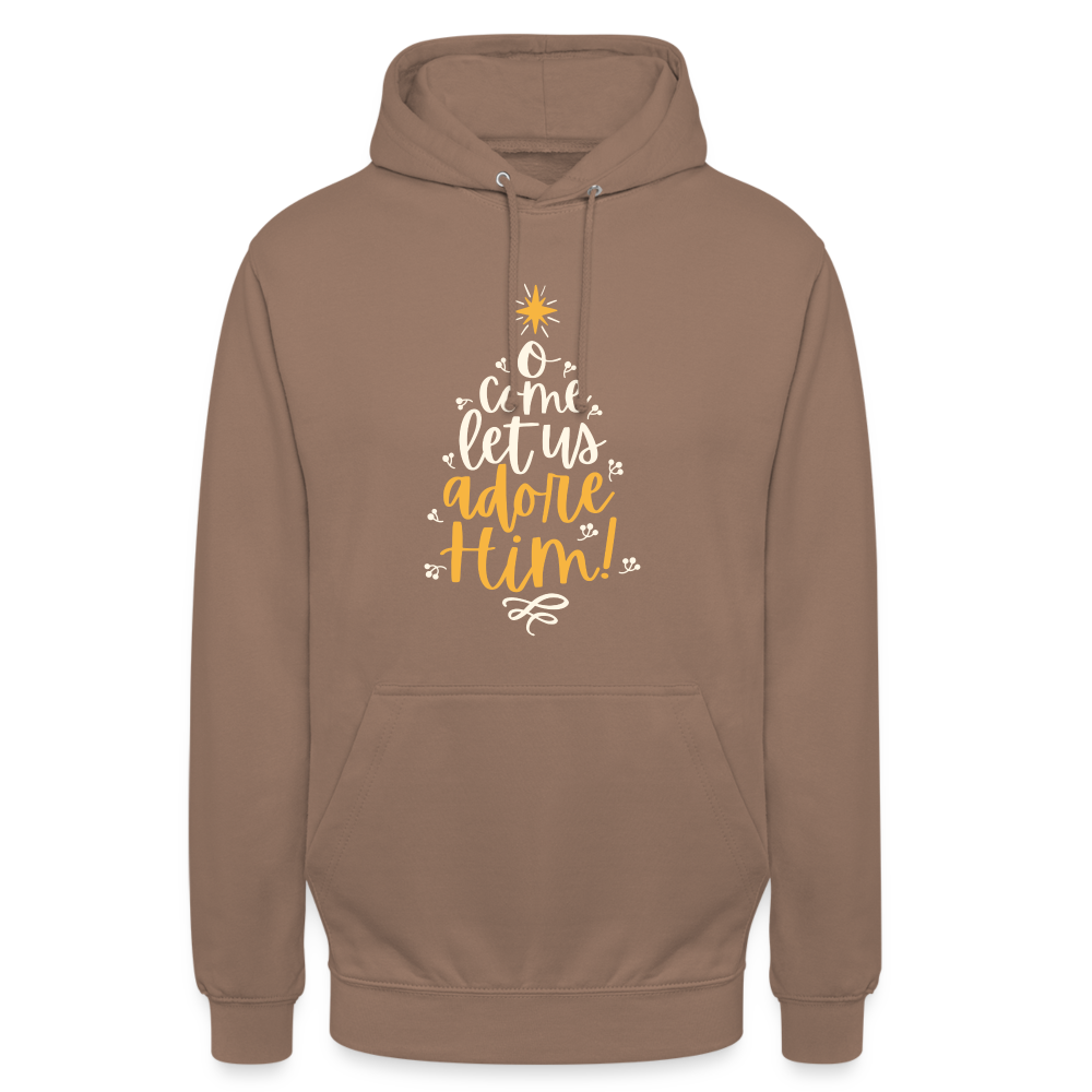 Christmas Unisex Hoodie - mocha