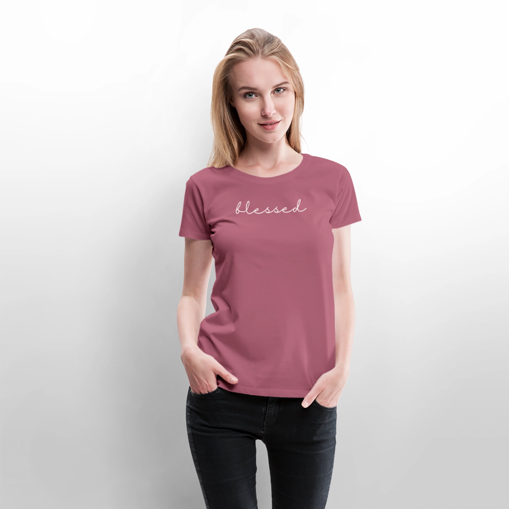 Blessed Women’s Premium T-Shirt - mauve