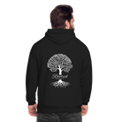 Rooted Unisex Hoodie - black