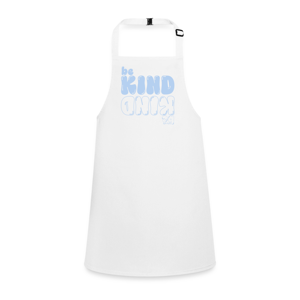 Be Kind Children’s Apron - white