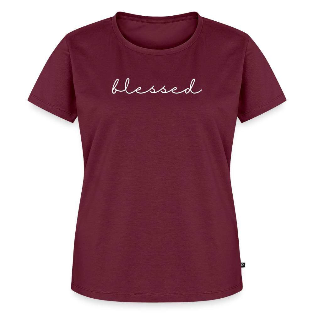 Blessed Women’s Premium T-Shirt - burgundy