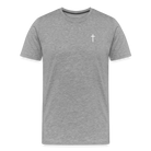 Cross Men’s Premium T-Shirt - heather grey