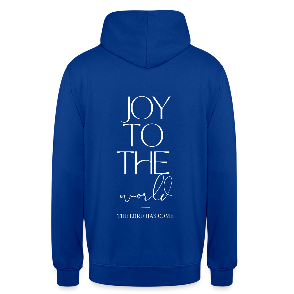 Joy to the world Unisex Hoodie - bright royal