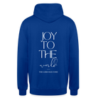 Joy to the world Unisex Hoodie - bright royal