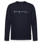 Forgiven Men's Premium Longsleeve Shirt - navy