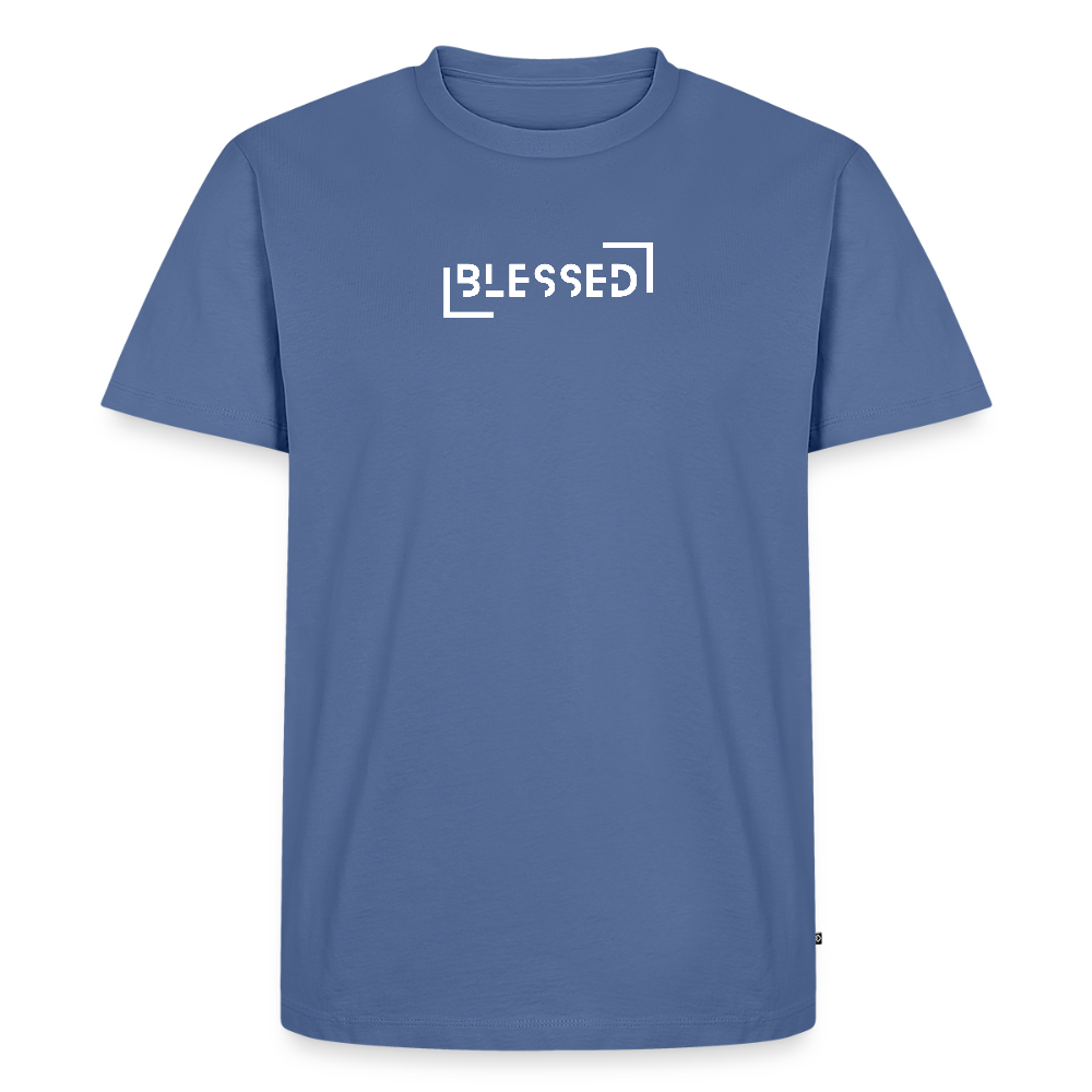 Blessed Men’s Premium T-Shirt - stone blue