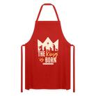 Christmas Cooking Apron - red