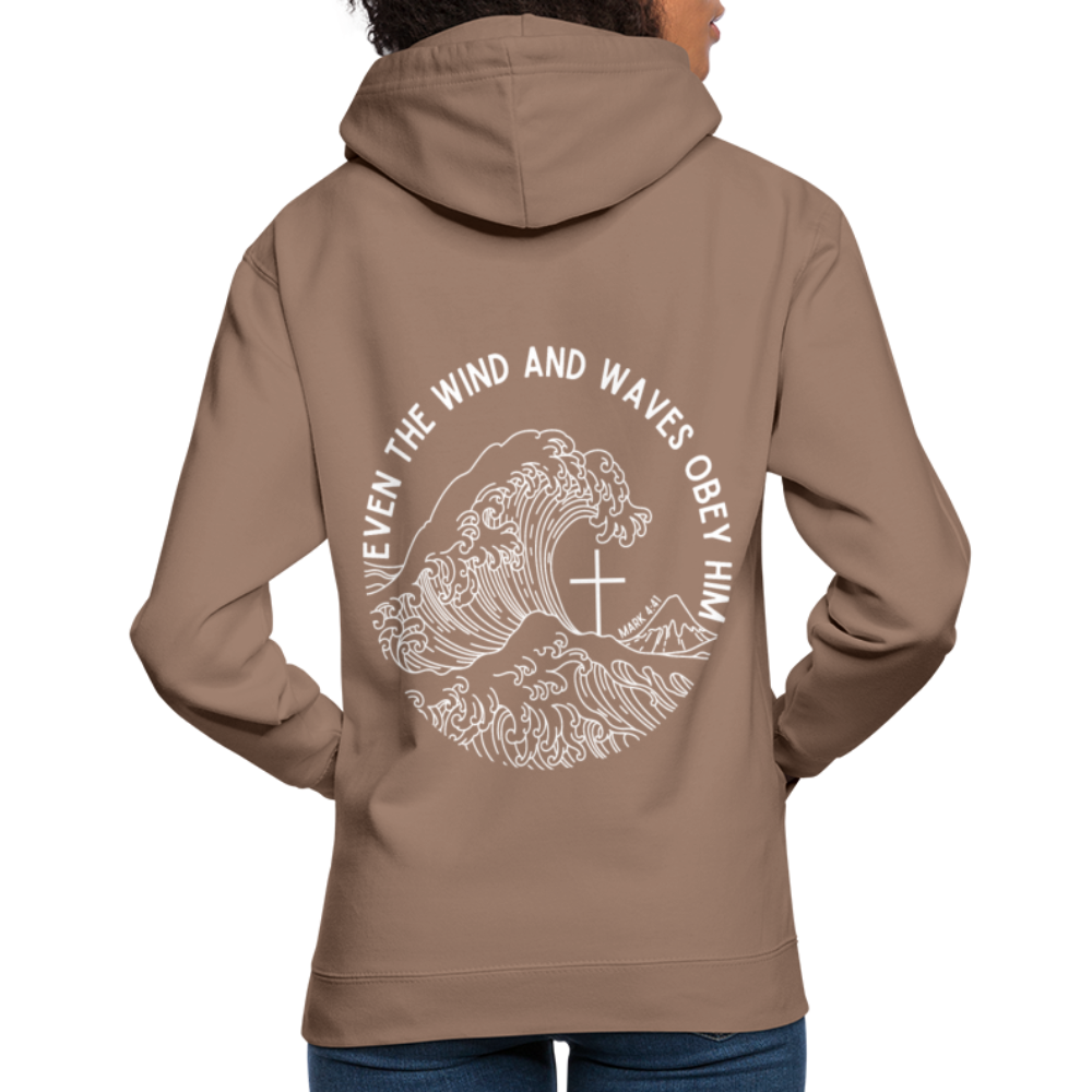 Wind an Waves Unisex Hoodie - mocha