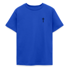 Cross Teenage T-Shirt - royal blue