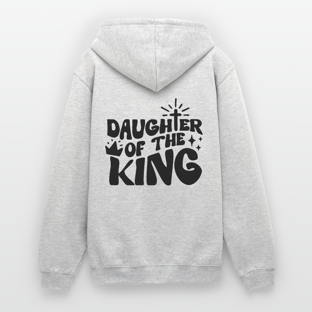 Daughter of the King Unisex Hoodie - light heather grey