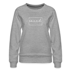 Saved Women’s Premium Sweatshirt - heather grey