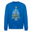 Christmas Unisex Organic Sweatshirt - royal blue