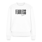 Fearless Women's Premium Sweatshirt - white