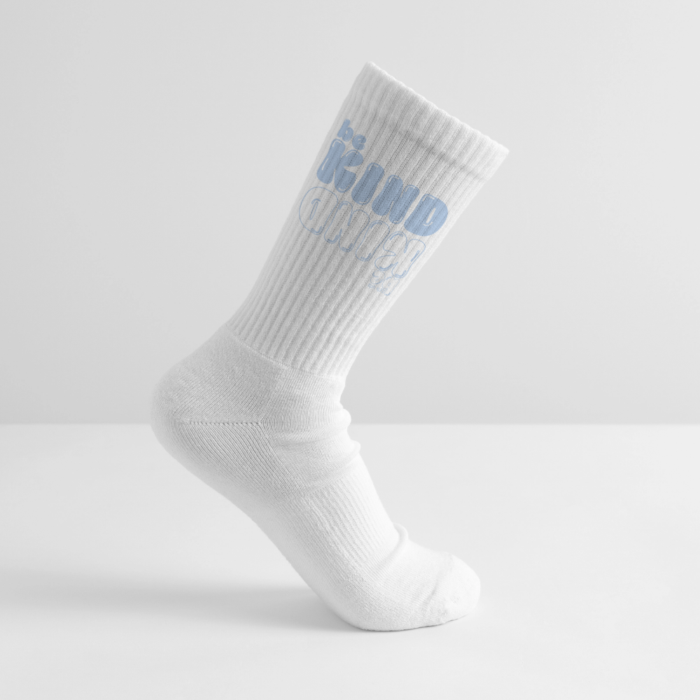 Be Kind Tennis socks - white