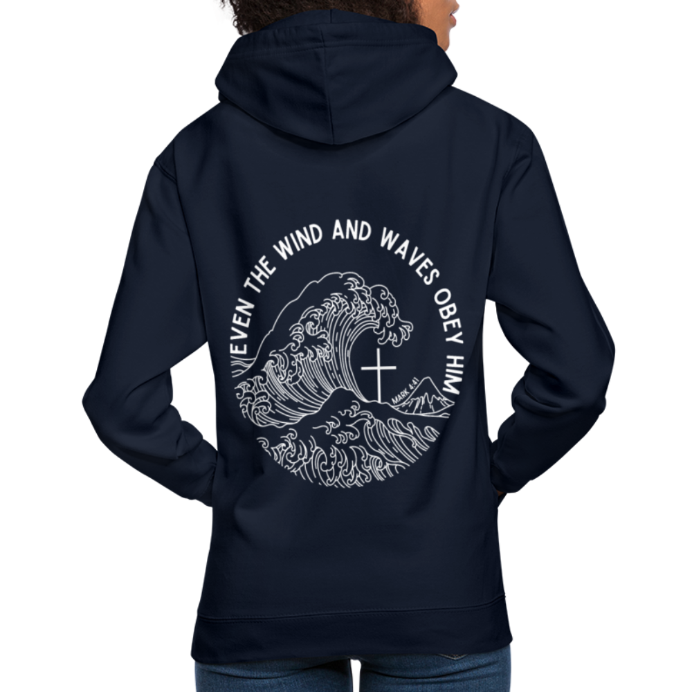 Wind an Waves Unisex Hoodie - navy