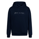 Forgiven Unisex Organic Hoodie by Stanley & Stella - navy