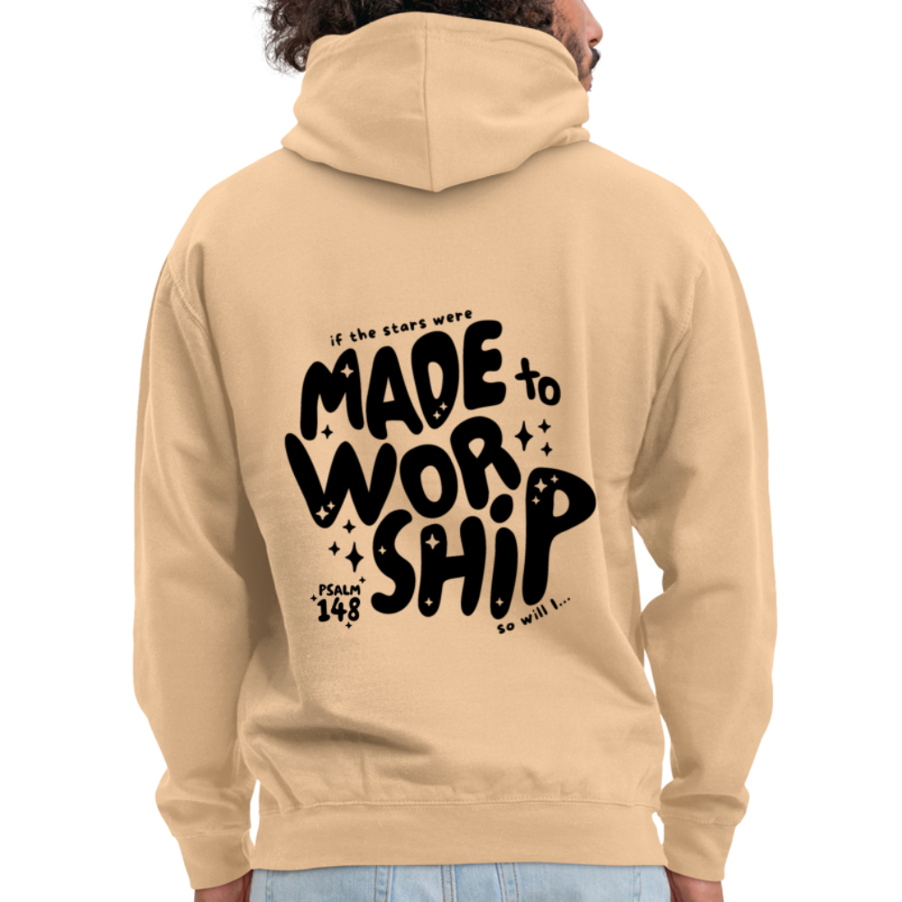 Made to Worship Unisex Hoodie - peach