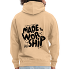 Made to Worship Unisex Hoodie - peach