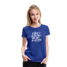 Chosen Women’s Premium T-Shirt - royal blue