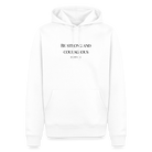 STRONG & COURAGEOUS Men’s Premium Hoodie - white