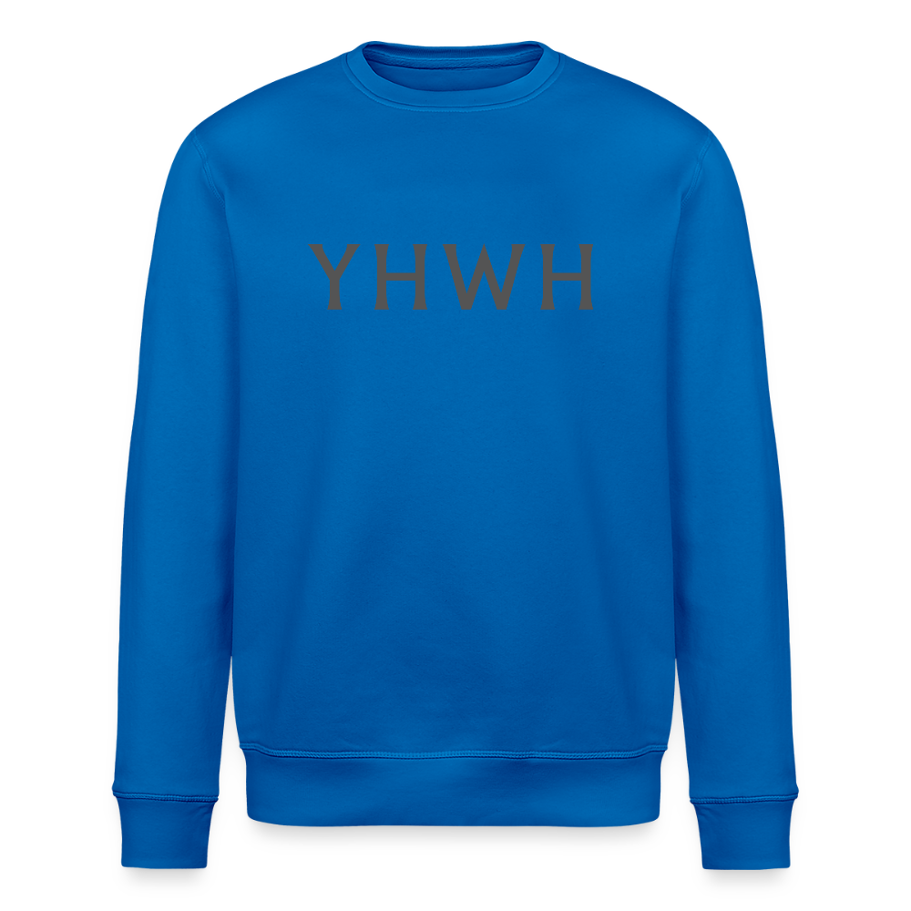 YHWH Unisex Organic Sweatshirt - royal blue